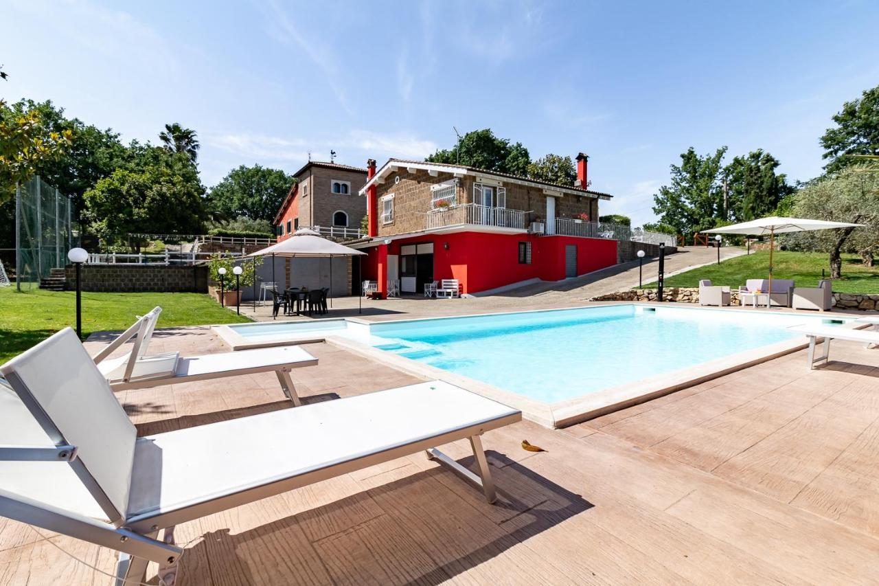 Villa Vacanze La Quercia Carbognano Exteriör bild