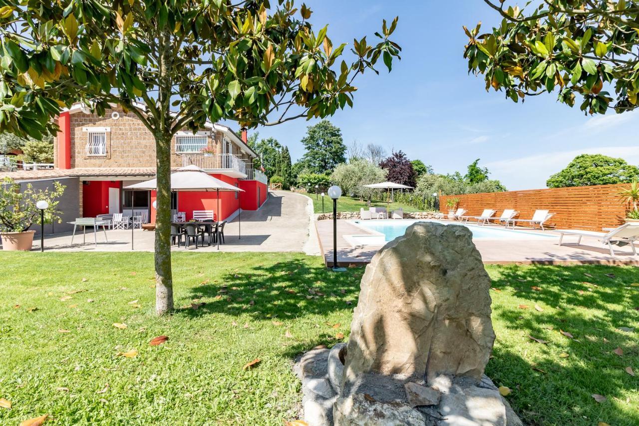 Villa Vacanze La Quercia Carbognano Exteriör bild